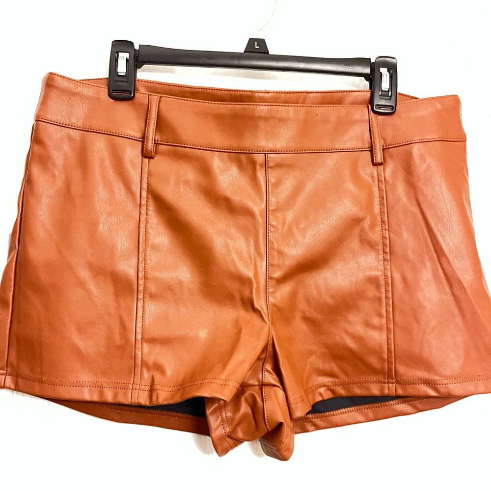 Wild fable leather shorts